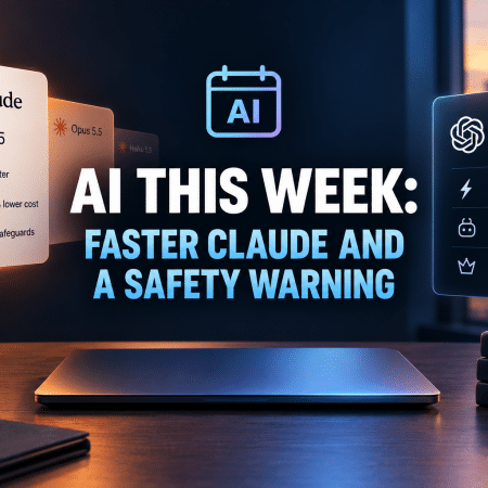 AI News Digest: Faster Claude and a Safety Warning