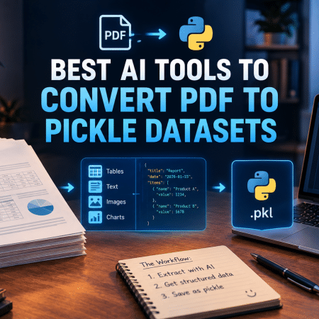 How to Convert PDF to Pickle