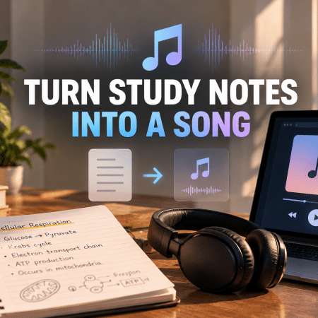 How to Turn Study Notes into Songs